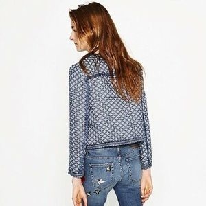 Brand New With Tag Beautiful Zara Tweed Jacket 💙